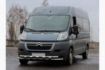 Opel Movano 2021– Voorste bullbar ST015 (RVS) foto 1