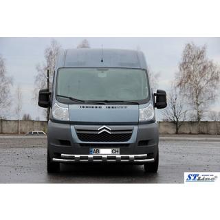 Voorste bullbar ST015 (RVS) Opel Movano 2021– foto 2