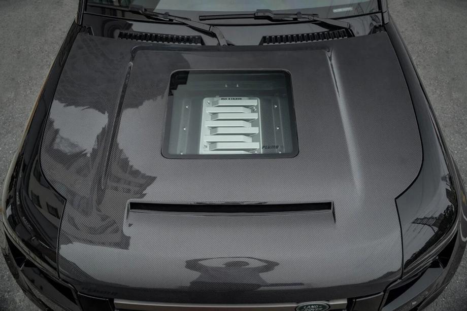 Land Rover Defender 2019– Carbon motorkap (met glazen venster) Image