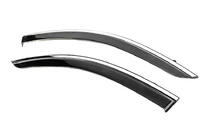 Dacia Dokker 2013–2022 Raamwindschermen met chromen sierlijst Niken Luxury (2 stuks) foto 3
