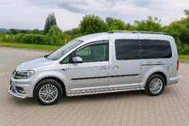 Volkswagen Caddy 2015–2020 Raamwindschermen met chromen sierlijst Niken Luxury (2 stuks) foto 5