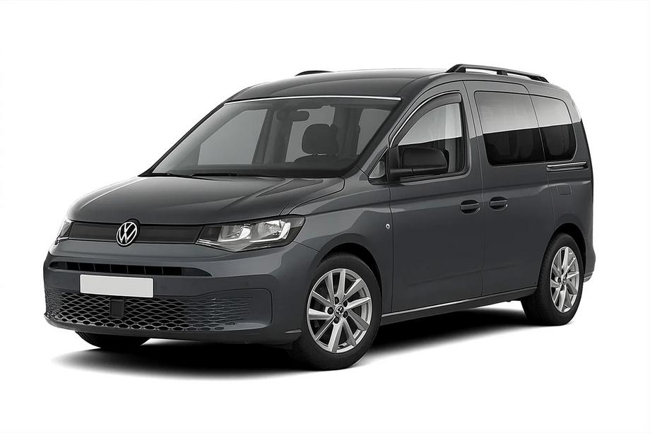 Volkswagen Caddy 2020– Raamwindschermen met chromen sierlijst Niken Luxury (2 stuks) Image