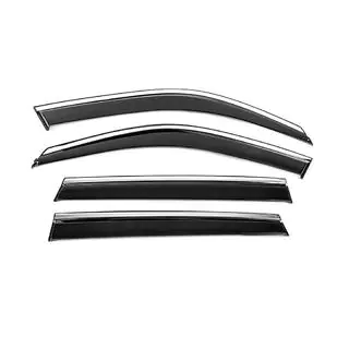 Windschermen met chromen sierlijst Niken Luxury (4 stuks) BMW X5 F15 2013–2018 foto 1