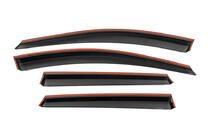 Chevrolet Captiva 2006–2019 Windschermen met chromen sierlijst Niken Luxury (4 stuks) foto 3