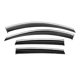 Windschermen met chromen sierlijst Niken Luxury (4 stuks) Chevrolet Captiva 2006–2019 foto 1