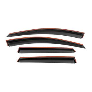 Windschermen met chromen sierlijst Niken Luxury (4 stuks) Chevrolet Captiva 2006–2019 foto 3