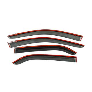 Windschermen met chromen sierlijst Niken Luxury (4 stuks) Citroen C-Elysee 2013–2022 foto 4
