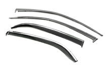 Peugeot 301 2012– Windschermen met chromen sierlijst Niken Luxury (4 stuks) foto 3
