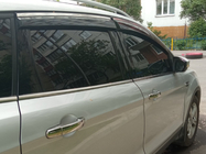 Ford Kuga/Escape 2013–2019 Windschermen met chromen sierlijst Niken Luxury (4 stuks) foto 4
