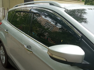Ford Kuga/Escape 2013–2019 Windschermen met chromen sierlijst Niken Luxury (4 stuks) foto 5