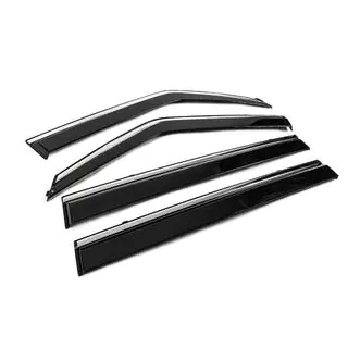 Windschermen met chromen sierlijst Niken Luxury (4 stuks) Infiniti QX80 2013–2024 foto 3