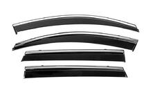 Kia Sorento III UM 2014–2020 Windschermen met chromen sierlijst Niken Luxury (4 stuks) foto 2