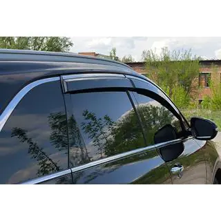 Windschermen met chromen sierlijst Niken Luxury (4 stuks) foto 3