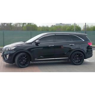 Windschermen met chromen sierlijst Niken Luxury (4 stuks) Kia Sorento III UM 2014–2020 foto 4