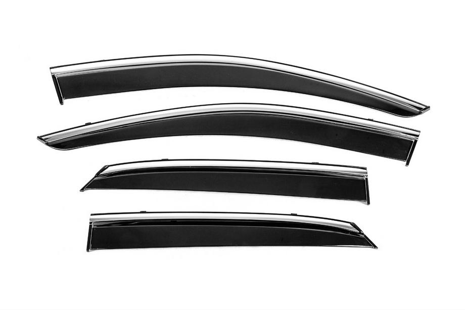 Lexus RX 2016–2022 Windschermen met chromen sierlijst Niken Luxury (4 stuks) Image