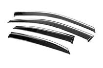 Lexus RX 2009–2015 Windschermen met chromen sierlijst Niken Luxury (4 stuks) foto 2
