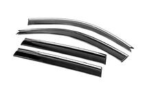 Toyota Land Cruiser Prado 120 2002–2009 Windschermen met chromen sierlijst Niken Luxury (4 stuks) foto 3