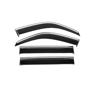 Windschermen met chromen sierlijst Niken Luxury (4 stuks) Toyota Land Cruiser 100 1998–2007 foto 1