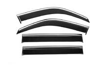 Lexus LX470 1998–2007 Windschermen met chromen sierlijst Niken Luxury (4 stuks) foto 1