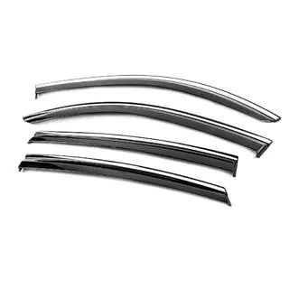 Windschermen met chromen sierlijst Niken Luxury (4 stuks) Mercedes GLE Coupé C292 2015–2019 foto 2
