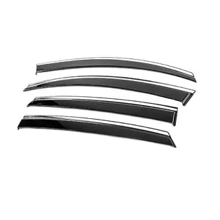 Windschermen met chromen sierlijst Niken Luxury (4 stuks) Mercedes GLC Coupé C253 2016–2023 foto 2