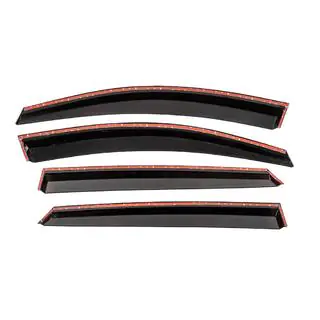 Windschermen met chromen sierlijst Niken Luxury (4 stuks) Mercedes GLC Coupé C253 2016–2023 foto 3