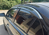 Mitsubishi Lancer X 2008– Windschermen met chromen sierlijst Niken Luxury (4 stuks) foto 3