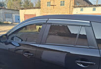 Mazda CX-5 2012–2017 Windschermen met chromen sierlijst Niken Luxury (4 stuks) foto 4