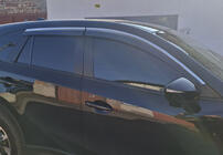 Mazda CX-5 2012–2017 Windschermen met chromen sierlijst Niken Luxury (4 stuks) foto 3
