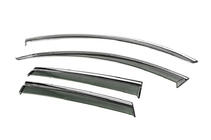 Mazda CX-5 2012–2017 Windschermen met chromen sierlijst Niken Luxury (4 stuks) foto 6