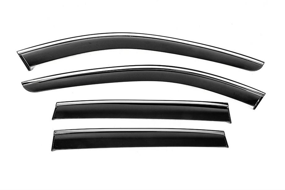 Mazda CX-50 2022– Windschermen met chromen sierlijst Niken Luxury (4 stuks) Image