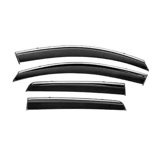 Windschermen met chromen sierlijst Niken Luxury (4 stuks)