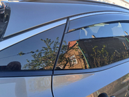 Nissan Ariya 2022– Windschermen met chromen sierlijst Niken Luxury (4 stuks) foto 4