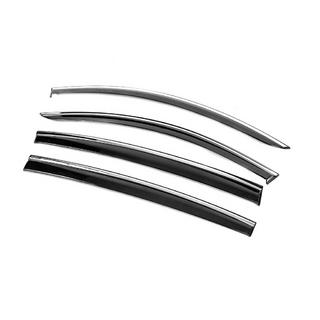 Windschermen met chromen sierlijst Niken Luxury (4 stuks) Dacia Sandero 2013–2020 foto 2