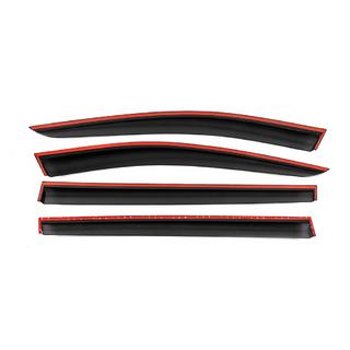 Windschermen met chromen sierlijst Niken Luxury (4 stuks) Dacia Sandero 2013–2020 foto 3