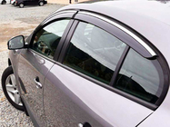 Renault Fluence 2009–2016 Windschermen met chromen sierlijst Niken Luxury (4 stuks) foto 5