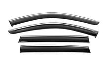 Subaru Outback 2009–2014 Windschermen met chromen sierlijst Niken Luxury (4 stuks) foto 1