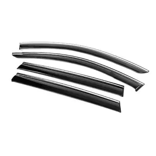 Windschermen met chromen sierlijst Niken Luxury (4 stuks) Subaru Outback 2009–2014 foto 2
