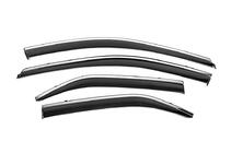 Toyota Camry 2011–2017 Raamdeflectoren met chroomstrip Niken Luxury (2011-2017 EU / 2011-2014 USA, 4 stuks) foto 1