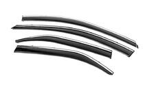 Toyota Camry 2011–2017 Raamdeflectoren met chroomstrip Niken Luxury (2011-2017 EU / 2011-2014 USA, 4 stuks) foto 2