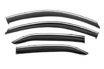 Toyota Camry 2006–2011 Raamdeflectoren met chromen sierlijst Niken Luxury (EU, 4 stuks) foto 1