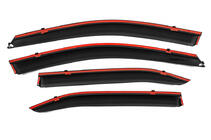 Toyota Camry 2006–2011 Raamdeflectoren met chromen sierlijst Niken Luxury (EU, 4 stuks) foto 3