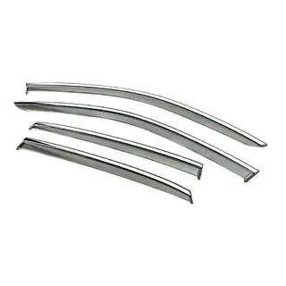 Windschermen met chromen sierlijst Niken Luxury (4 stuks) foto 2