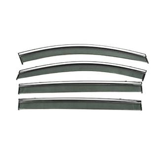 Windschermen met chromen sierlijst Niken Luxury (4 stuks)