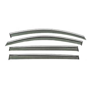 Windschermen met chromen sierlijst Niken Luxury (4 stuks) Volkswagen Touran 2003–2010 foto 1