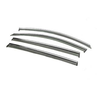 Windschermen met chromen sierlijst Niken Luxury (4 stuks) Volkswagen Touran 2003–2010 foto 2