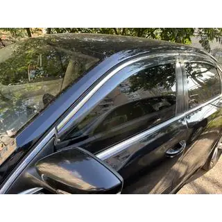 Raamwindschermen met chromen sierlijst Niken Luxury (USA, 4 stuks)