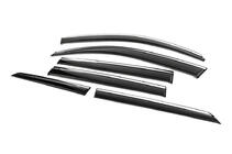 Lexus GX460 2009–2023 Raamwindschermen met chromen sierlijst Niken Luxury (6 stuks) foto 4