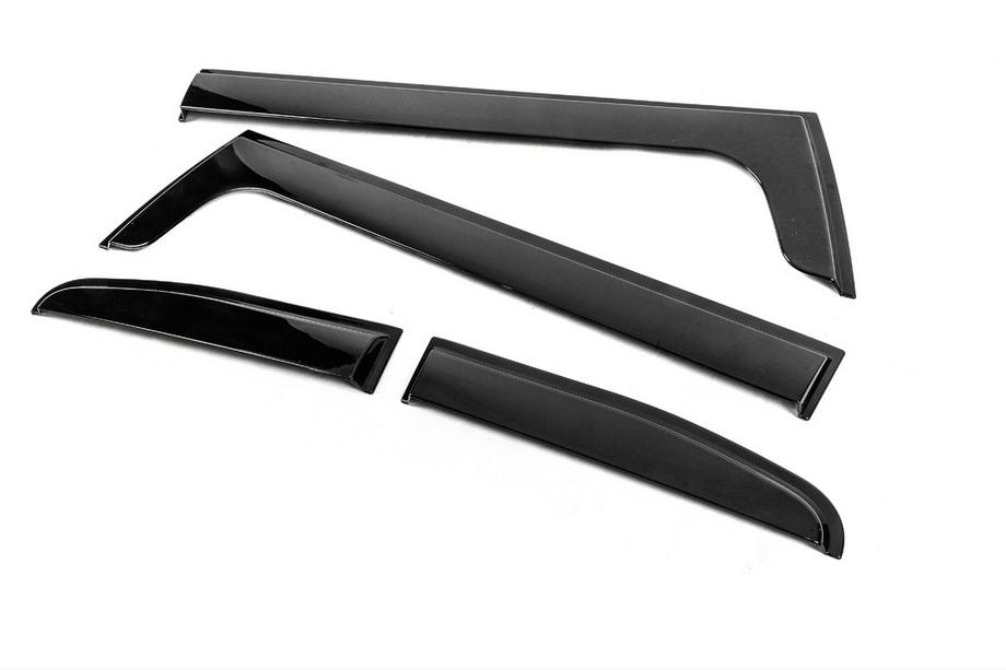 Toyota FJ Cruiser 2006–2022 Raamwindschermen Niken Luxury (4 stuks) Foto 4