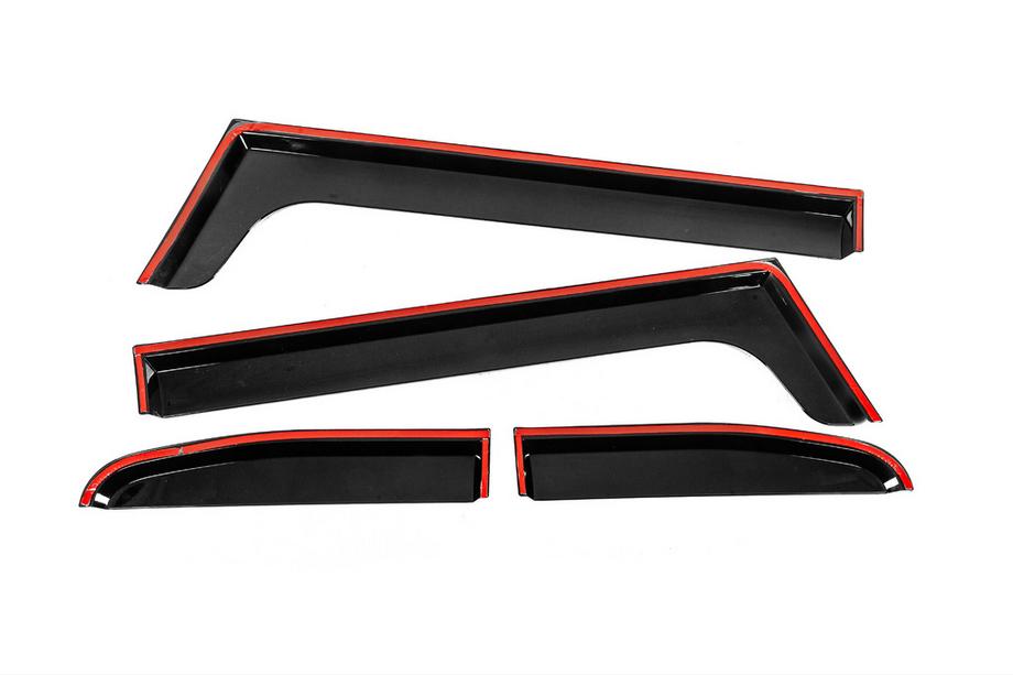 Toyota FJ Cruiser 2006–2022 Raamwindschermen Niken Luxury (4 stuks) Foto 5